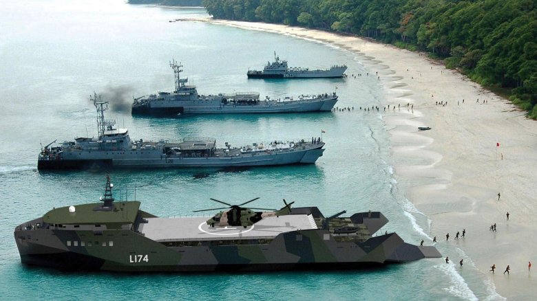 Десантные корабли вмс индии