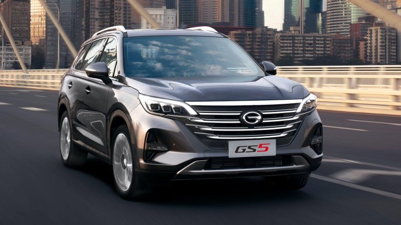 Gac gs5 кроссовер