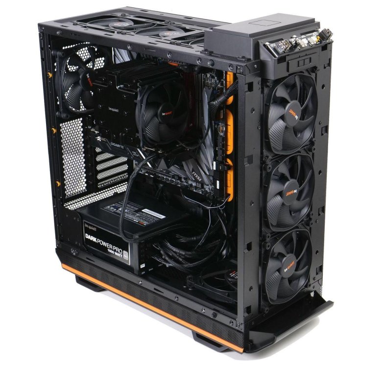 Корпус для пк с вентиляторами снизу