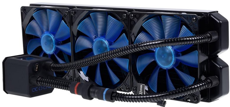 Водяное охлаждение alphacool eisbaer 420 black