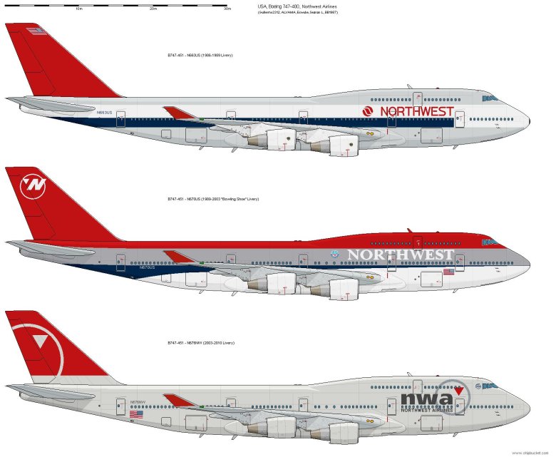 Самолет боинг 747