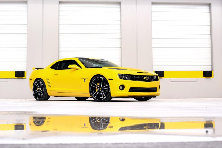 Chevrolet camaro ss 2014 жёлтый
