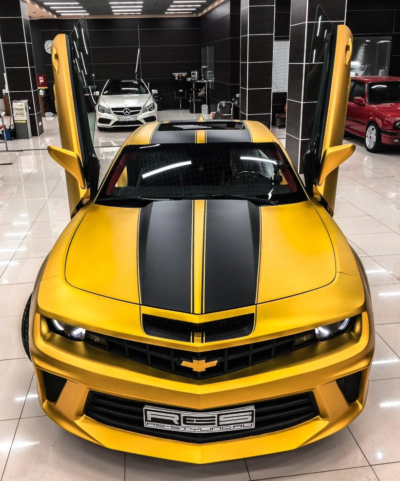 Chevrolet camaro bumblebee 2011