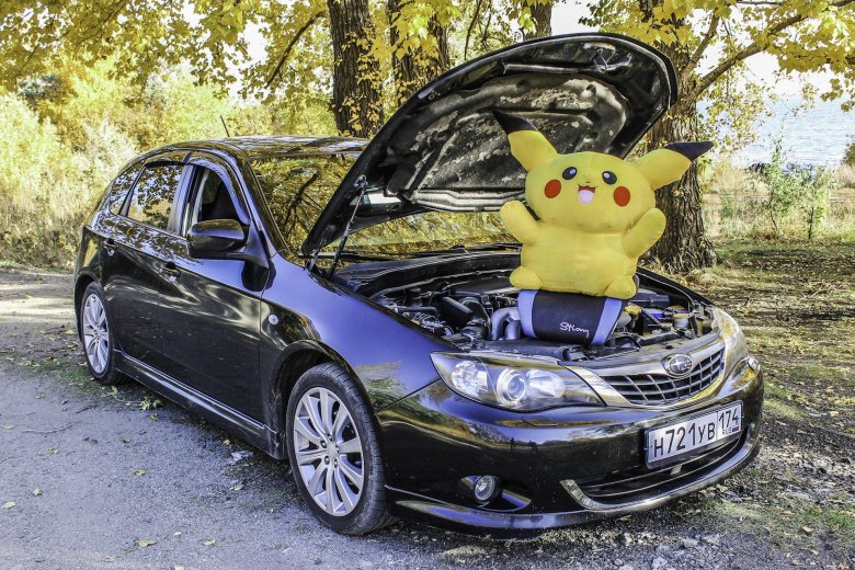 Субару импреза покемон
