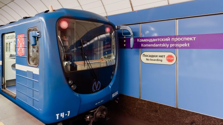 Поезда санкт-петербургского метрополитена