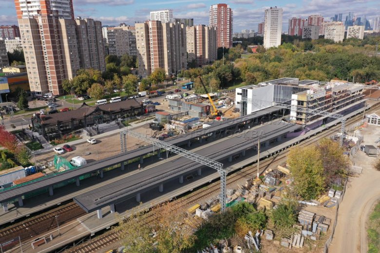 Станция крюково зеленоград реконструкция