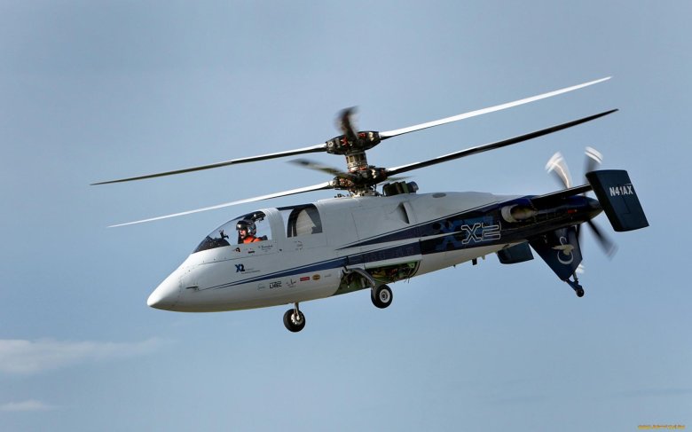 Sikorsky x2 вертолет