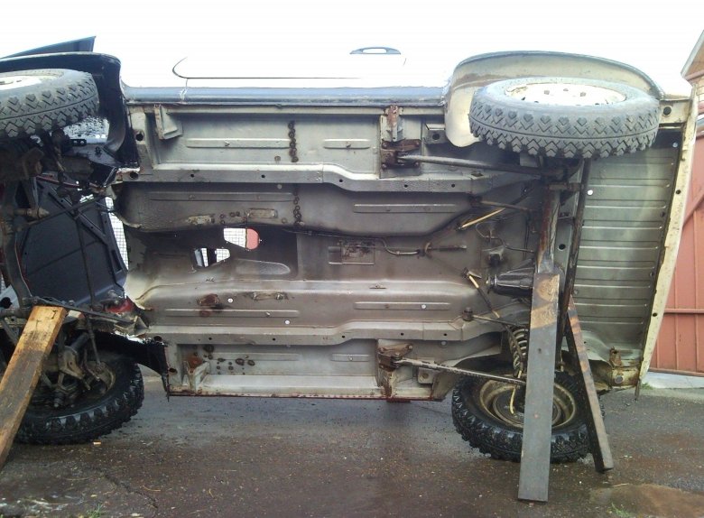 Днище ваз 2121 нива