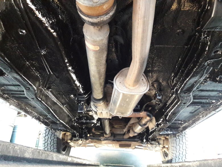 Антикор днища нива шевроле