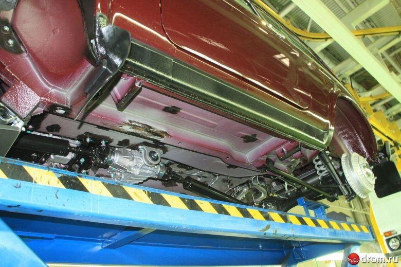 Нива 2121 снизу