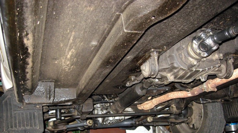 Ваз 2123 снизу