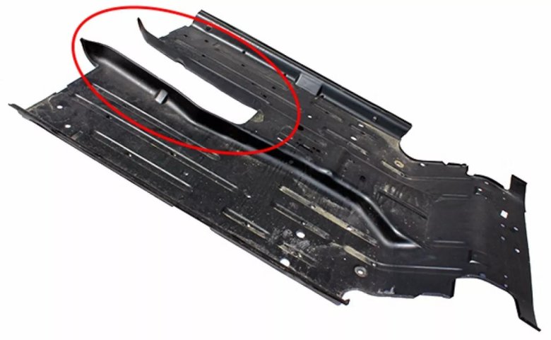 Панель пола нива 21213