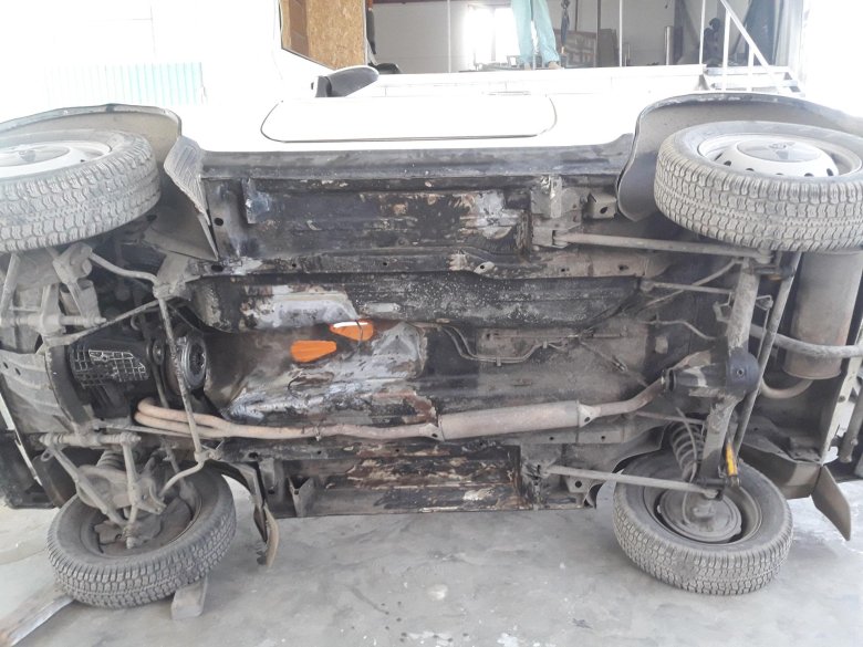 Днище нива 2121