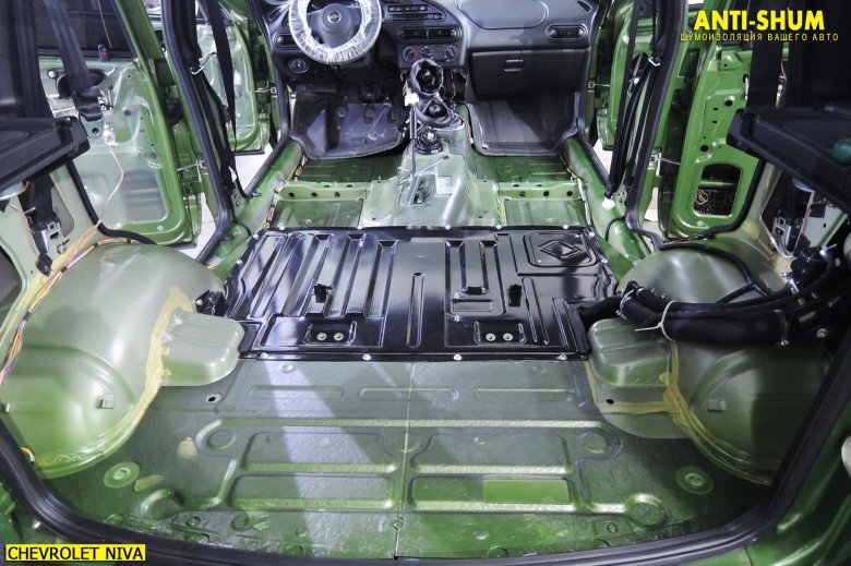 Нива 21214 шумоизоляция салона