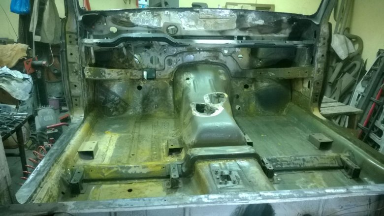 Днище кузова ваз 2121