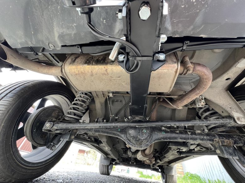 Нива тревел вид снизу