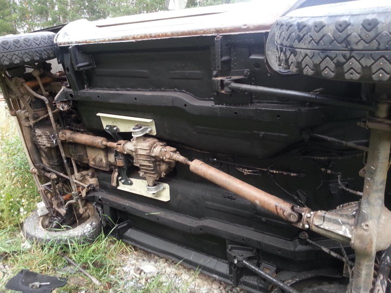 Днище нива 21214