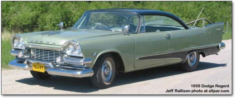 Dodge coronet 1958