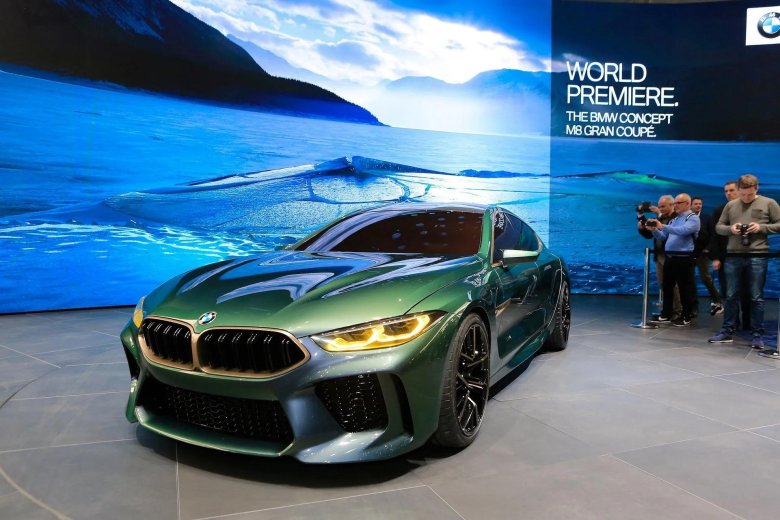 Bmw m8 gran coupe 2018