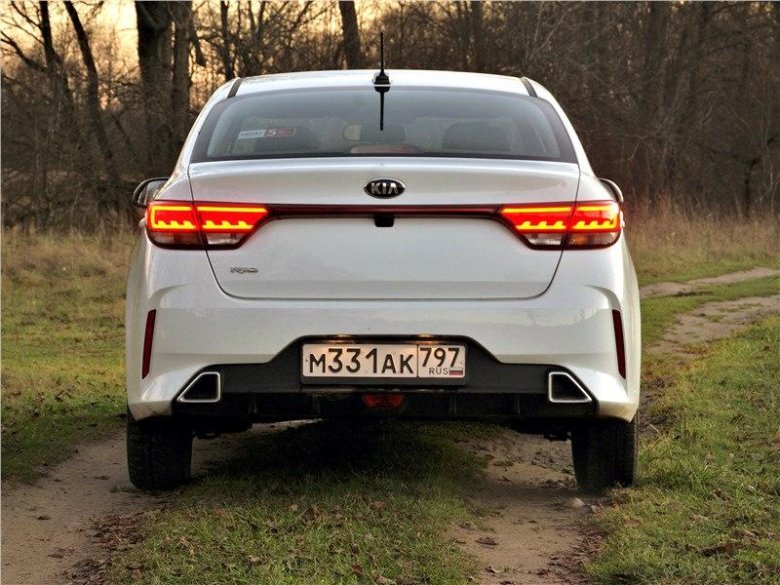 Kia rio 2021 сзади