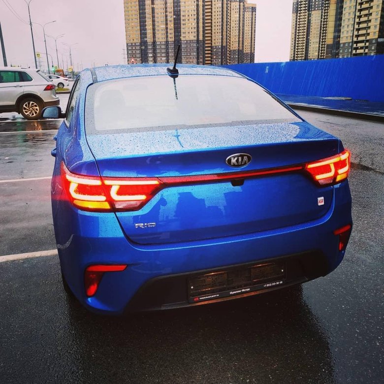 Kia rio 2021 зад