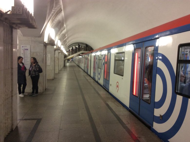 Москва вагон метро