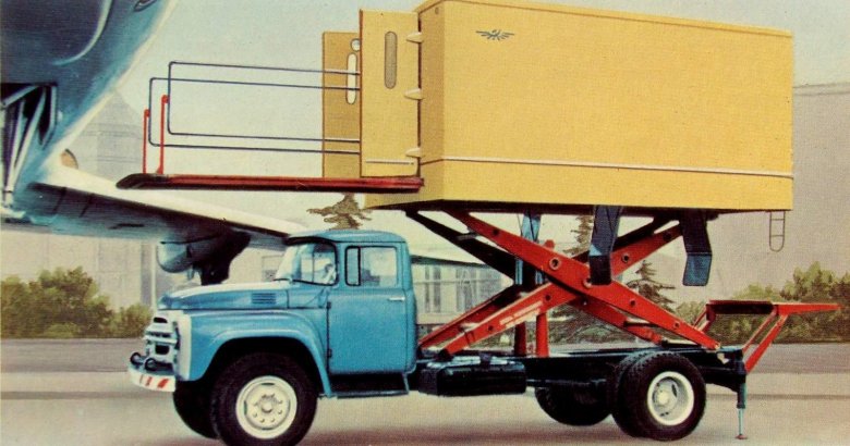 Зил 130 автолифт