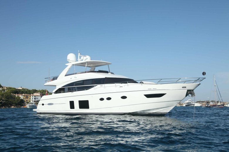 Princess s72 motor yacht