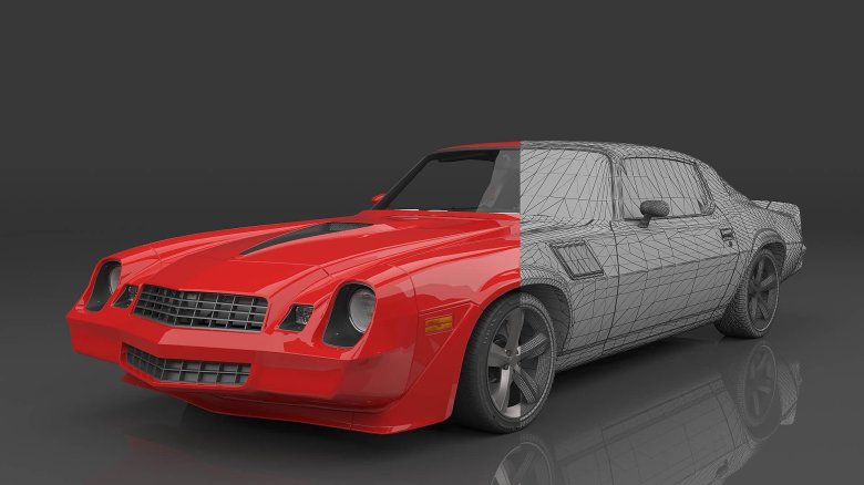 Chevrolet camaro 3d модель