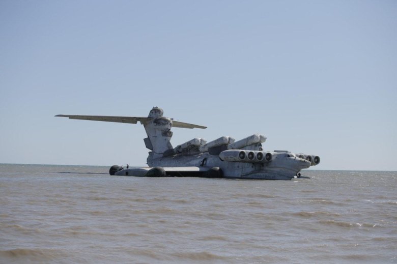 Экраноплан каспийский монстр