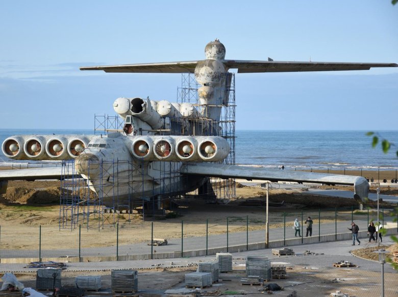 Каспийский монстр экраноплан