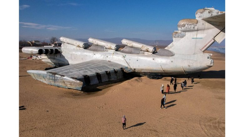 Экраноплан лунь в дербенте