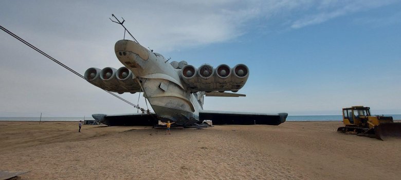 Экраноплан лунь дербент 2020