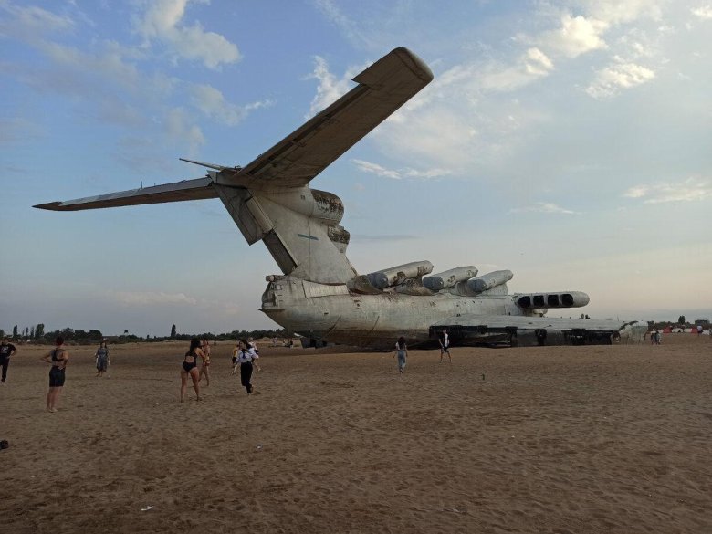 Каспийский монстр экраноплан лунь