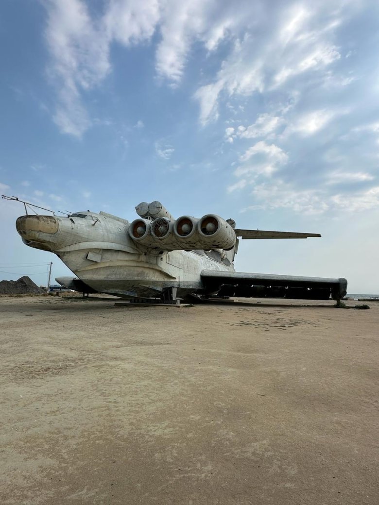 Каспийский монстр экраноплан лунь