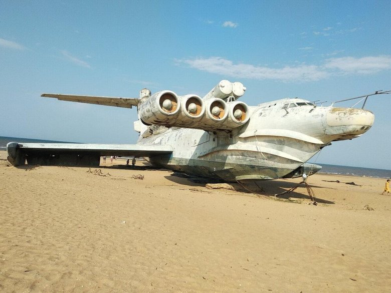 Каспийский монстр экраноплан дербент