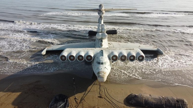 Лунь экраноплан