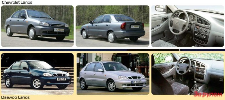 Заз шанс дэу ланос шевроле