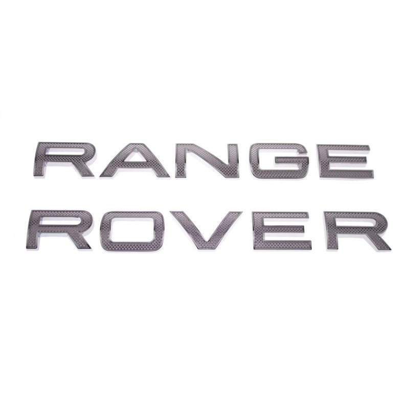 Надпись range rover на капот