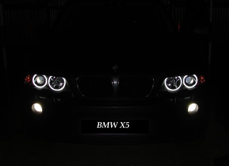 Ангельские глазки bmw е 53