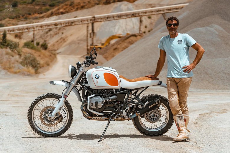 Мотоцикл бмв nine t scrambler