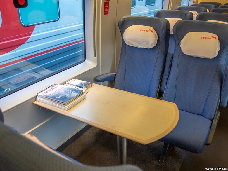 Сапсан вагон эконом плюс