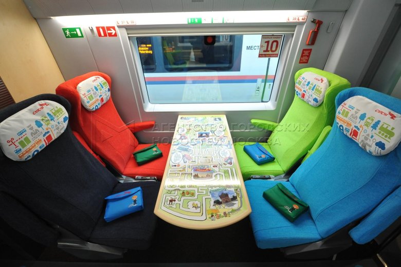 Сапсан детский вагон