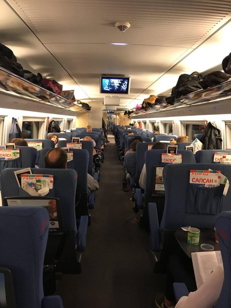 Сапсан москва санкт петербург