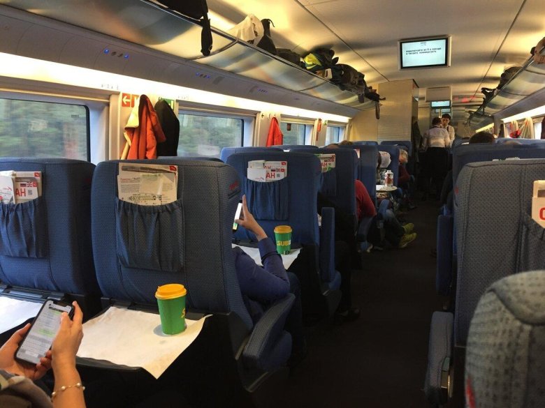 Сапсан вагон эконом плюс