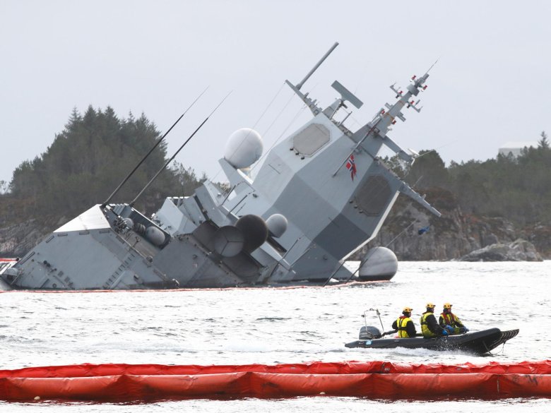 Фрегат норвегии helge ingstad