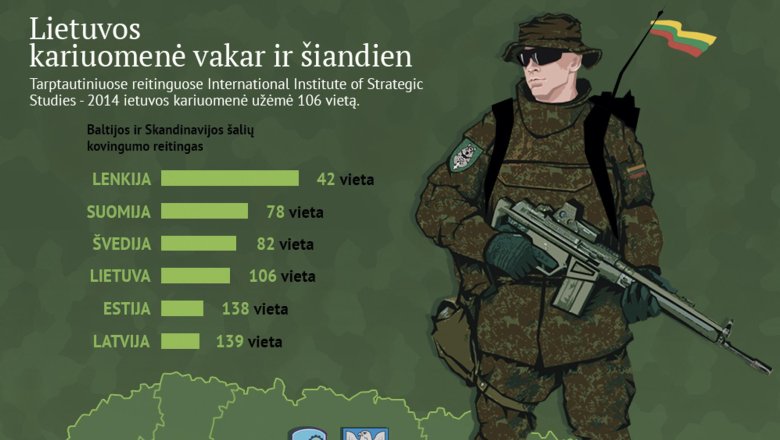 Армия литвы численность