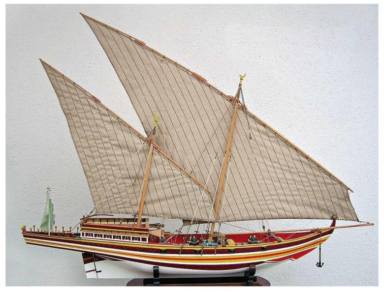 Парусный корабль шебека