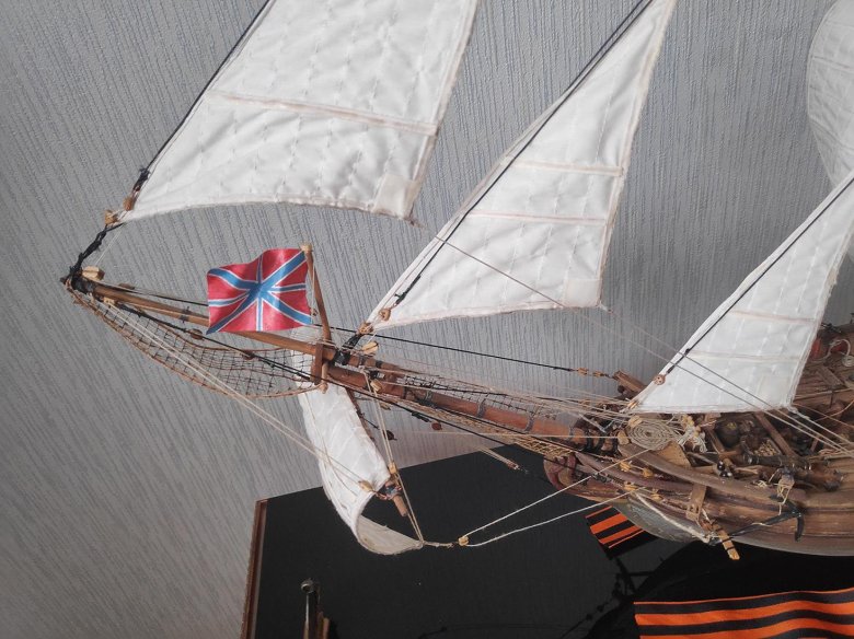 Модель брига меркурий