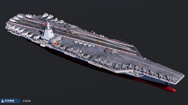 Китайский атомный авианосец